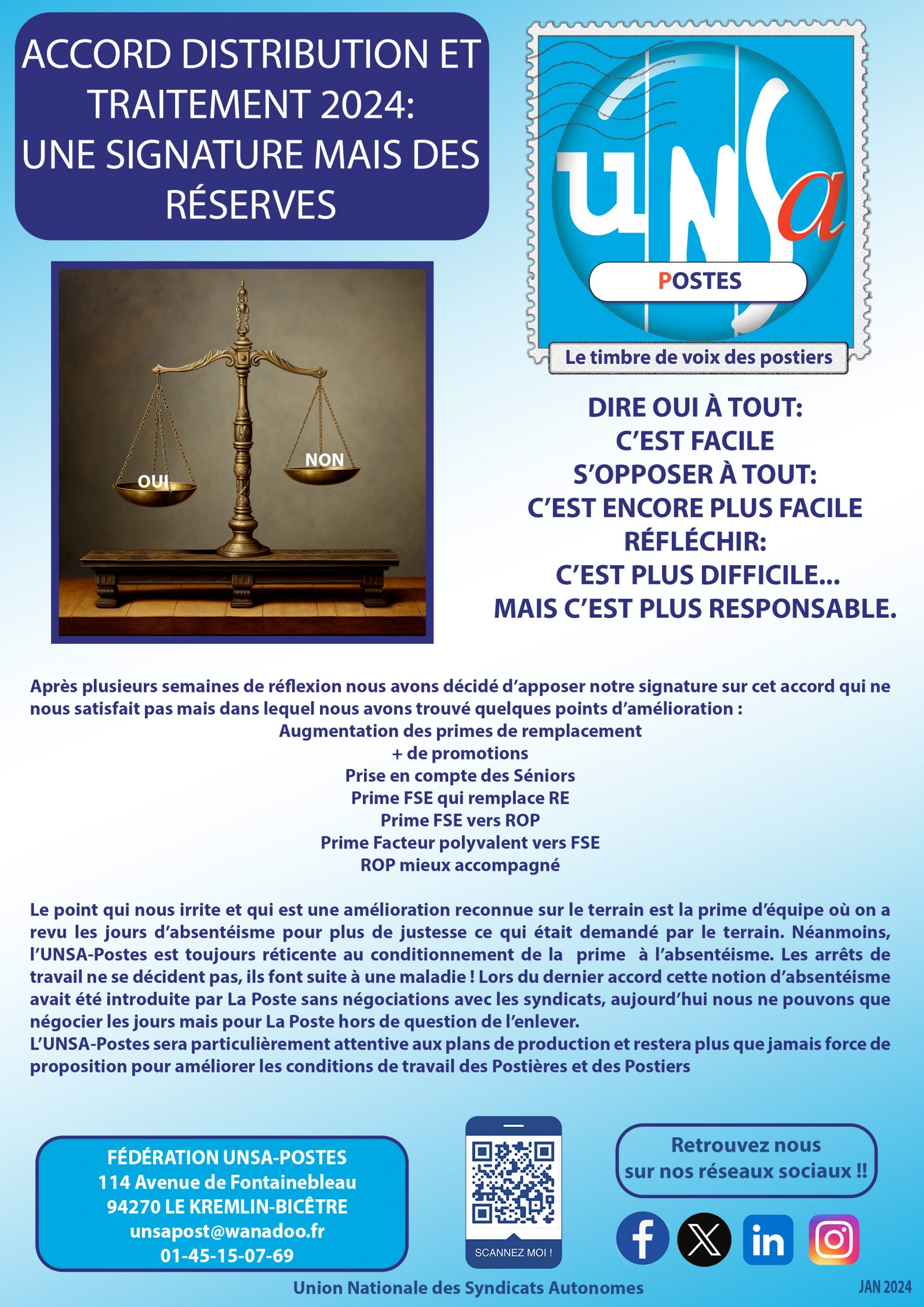 ACCORD DISTRIBUTION ET TRAITEMENT 2024: UNE SIGNATURE, MAIS DES RÉSERVES